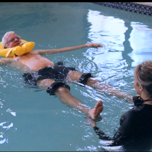Passive hydrotherapy techniques